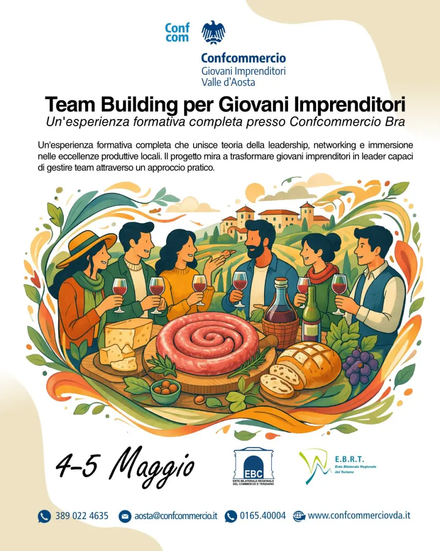 Confcommercio Bra, due giorni per formare i giovani imprenditori